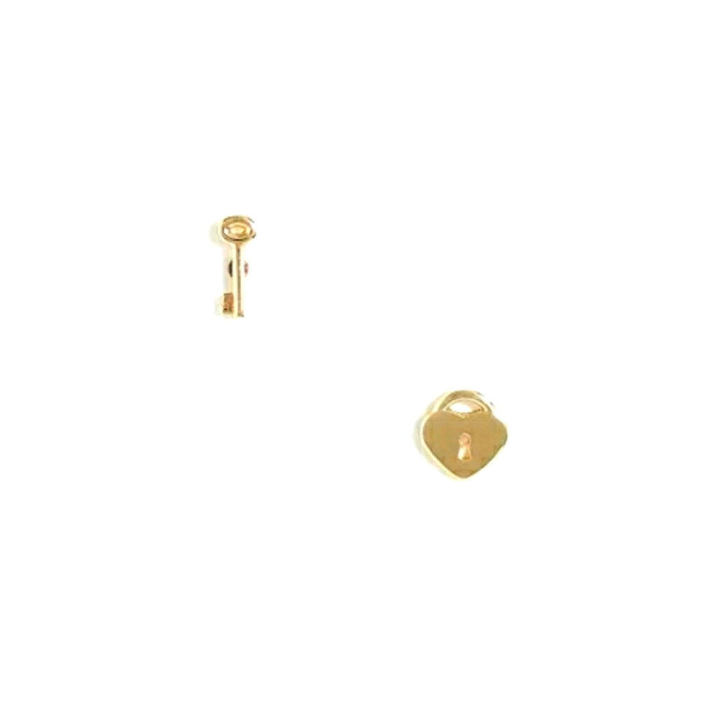 3/$33 Lock and key earring